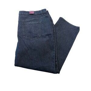 Gloria Vanderbilt Amanda Relaxed Fit Dark Blue Jeans Size 22W Short NWT